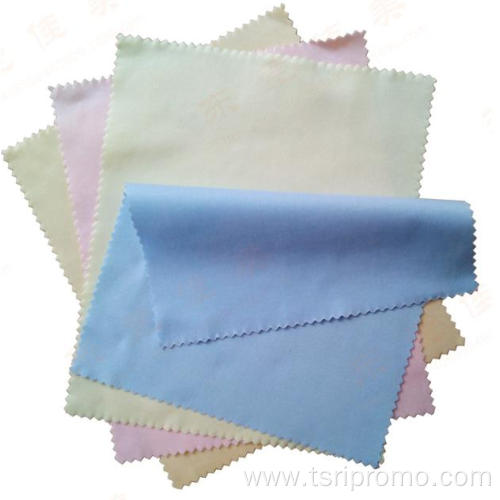 Double-sided custom microfiber cleaning cloth
